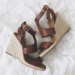 ZARA Trafulac Rope Wedges Size 9.5